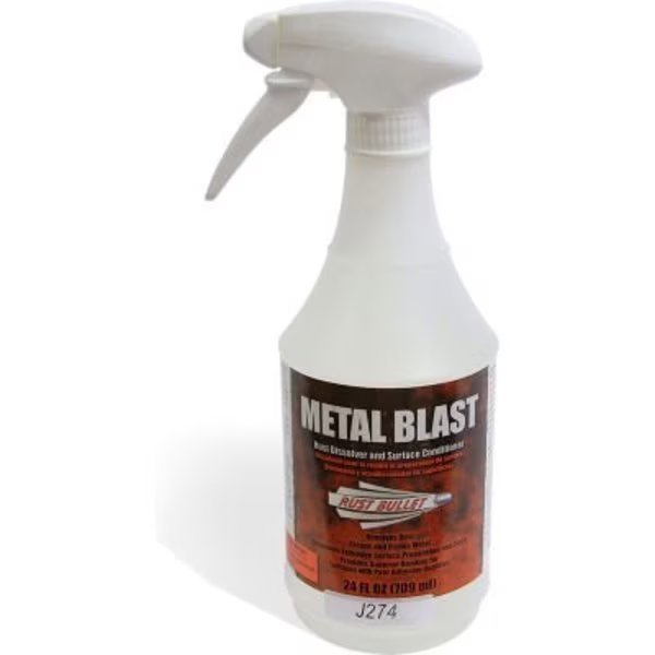 Rust Bullet Metal Blast Metal Cleaner, Conditioner and Etcher 24 oz. Spray Can MB24SP, Rust Bullet Llc, Mfr#: MB24SP